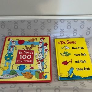 NWOT Two hardback Dr Seuss books